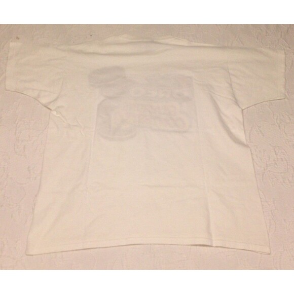 Vintage 1999 OREO STACKING CONTEST T-Shirt XL cookie 90S Y2K Snack Candy Cookie - Picture 3 of 7